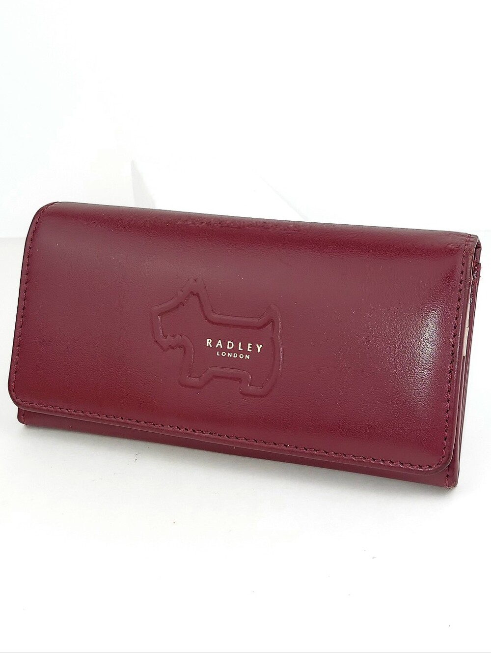 Radley London Burgundy Foldover Large Matinee Wallet